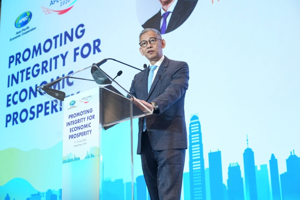 廉政專員胡英明。林定國FB圖片 廉政專員胡英明。林定國FB圖片
