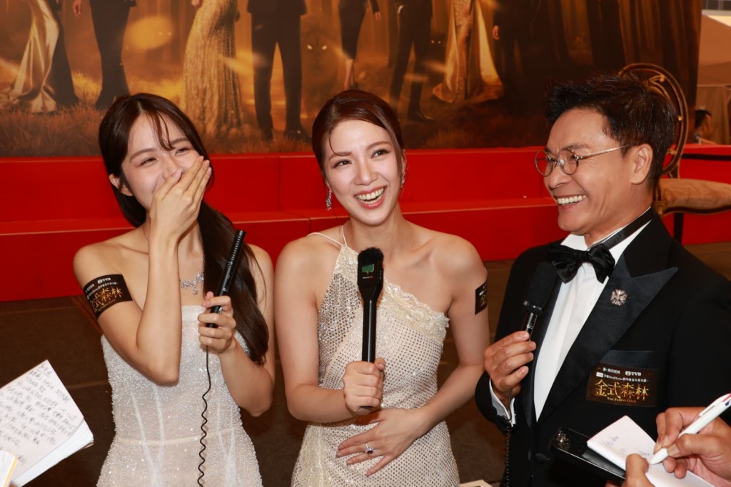 莊子璇、陳曉華、郭晉一同受訪。
