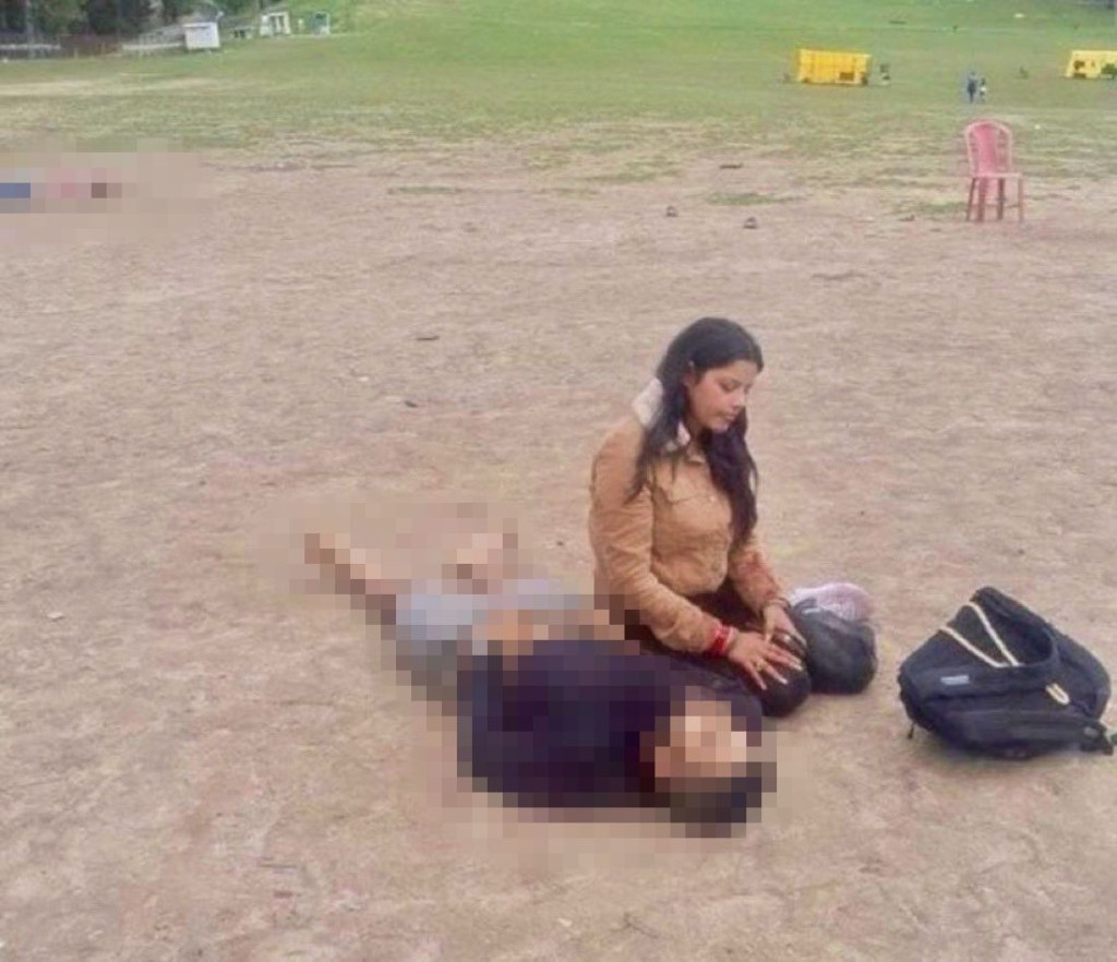印控克什米爾恐襲釀26死，遊客屍橫遍野的畫面在社群交體瘋傳。 X@manoj_begu