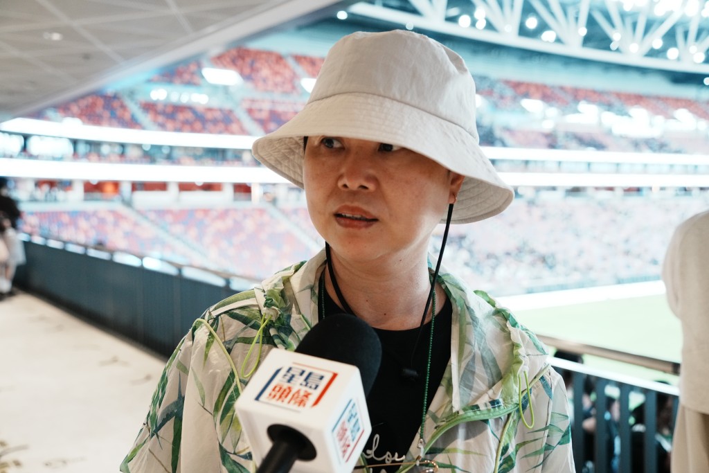 張小姐指，已計劃日後到其他場館觀賽。