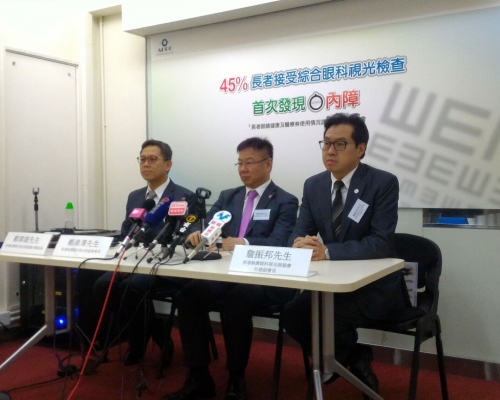 香港執業眼科視光師協會調查發現不足一成長者主動驗眼。