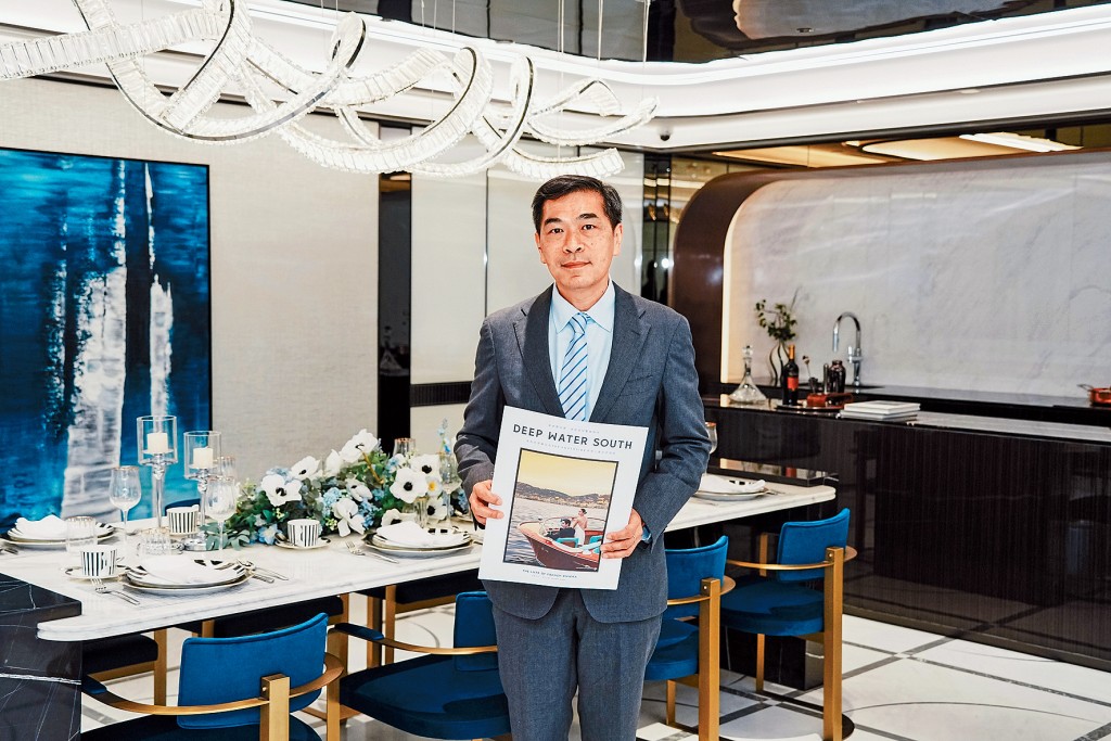 會德豐地產黃光耀表示，DEEP WATER SOUTH位置擁優勢，將以「價量並重」策略推售。