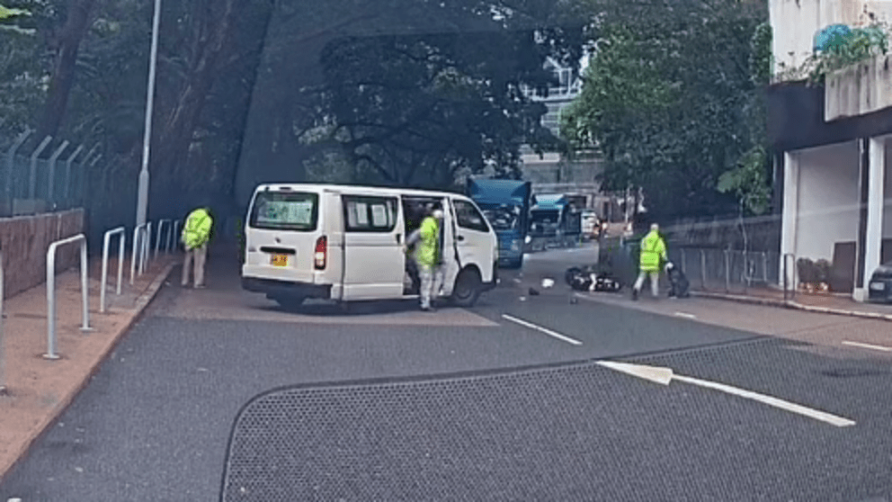 外籍鐵騎士最終拒絕送院。 外籍鐵騎士最終拒絕送院。