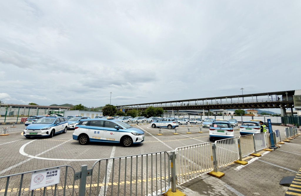 新口岸周邊情況。資料圖片 新口岸周邊情況。資料圖片