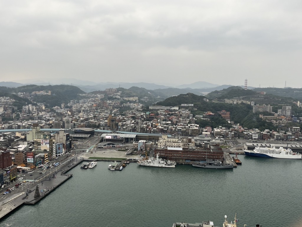 今日的基隆港。