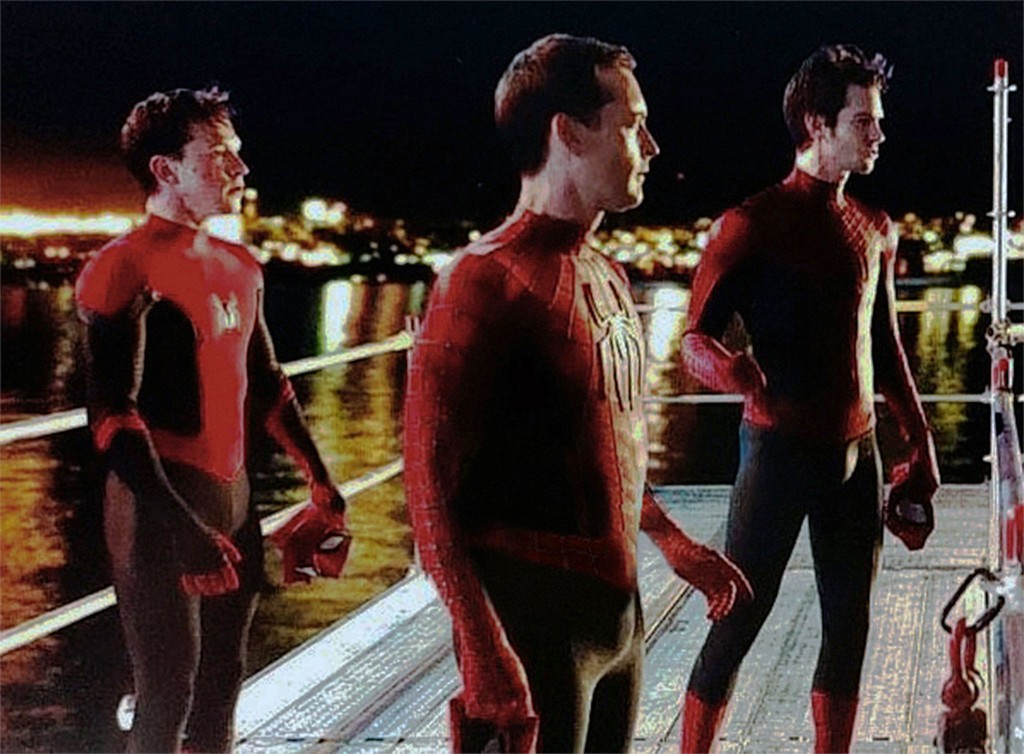 湯姆（左）及安德魯（右）兩位蜘蛛俠獲英雄片影帝提名。