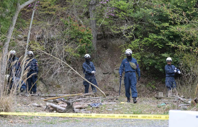 日本警方在山区搜索超过三周，终于找到安达结希遗体。路透社