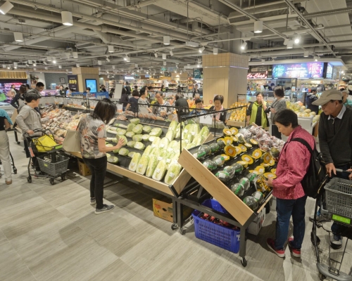 一田向來有大量人流。資料圖片