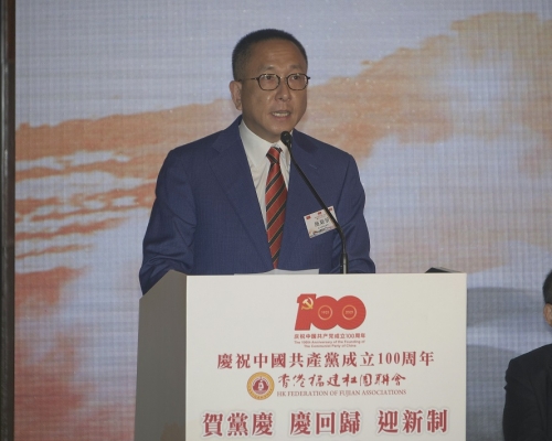 政府与中联办前日合办以「宪法与『一国两制』」为题的网上座谈会。香港菁英会创会兼荣誉主席施荣忻非常赞同骆惠宁在致辞讲话提出的三大重点及五个「没有」。资料图片