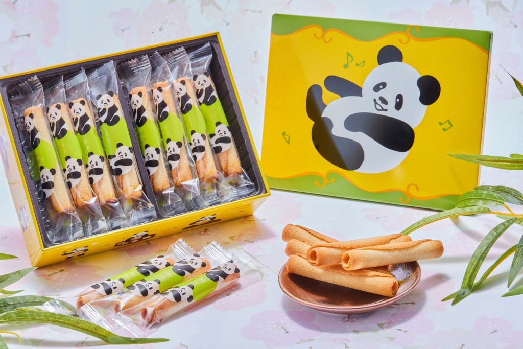 YOKU MOKU熊猫迷你雪茄蛋卷礼盒（特别版），售价$198 