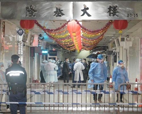 政府指，4個「受限區域」檢測已完結。資料圖片