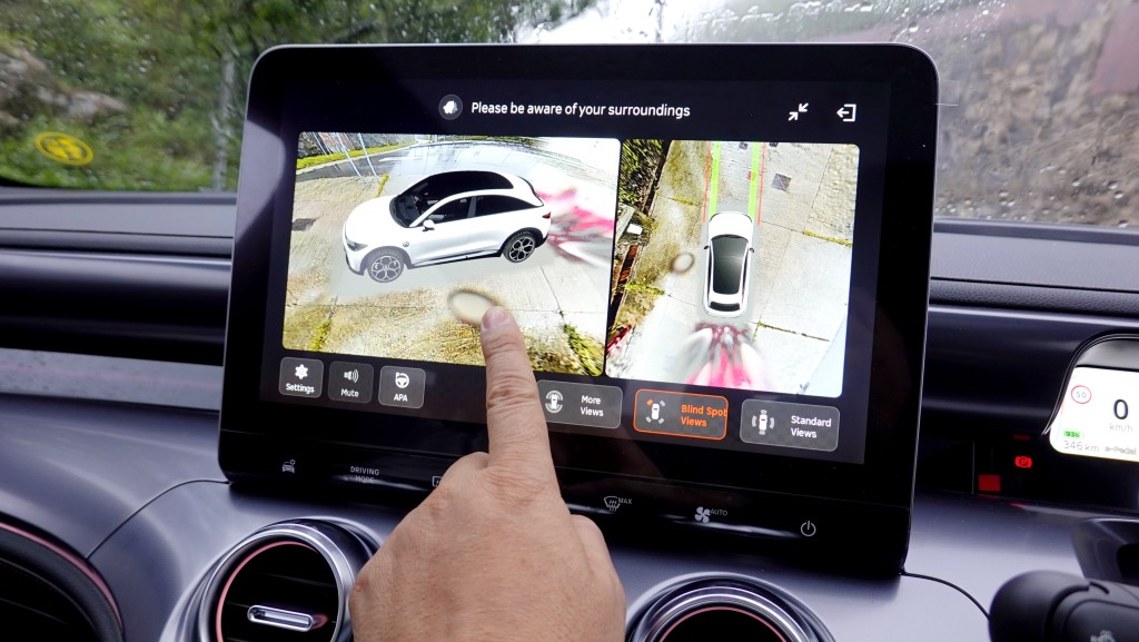 smart #3 Brabus電動四驅SUV設有360度環迴閉路電視連鳥瞰圖像