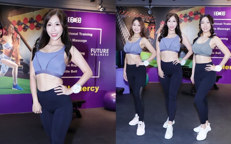 7號姚琰欣永遠保持挺胸收腹姿熱，她與5號譚夢娜、15號陳琳琳獲選是日表現最佳的佳麗。