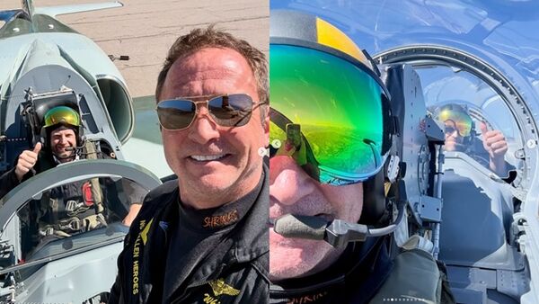 巴克利曾载特朗普次子埃里克(Eric Trump)飞行。 IG@officialwhizbuckley 巴克利曾载特朗普次子埃里克(Eric Trump)飞行。 IG@officialwhizbuckley