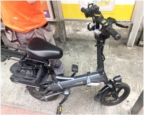 檢獲的車輛。