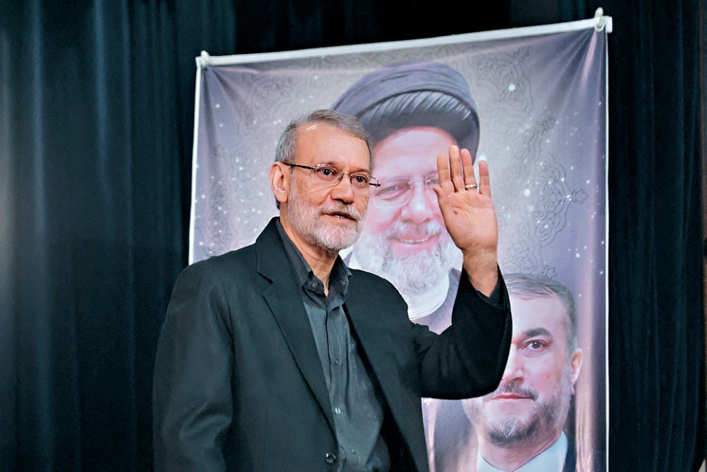 伊朗最高国家安全委员会秘书拉里贾尼，危急中主持大局。