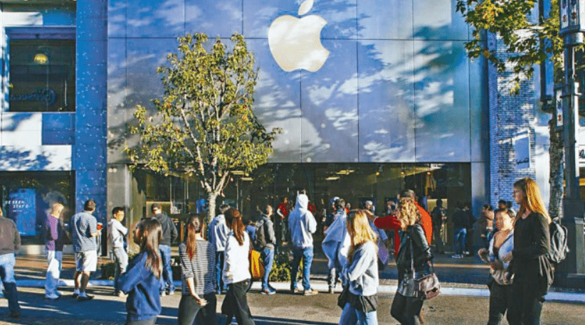 苹果在整体收入和iPhone销售下滑的坏消息影响下，股价今年累计跌逾4.6%。