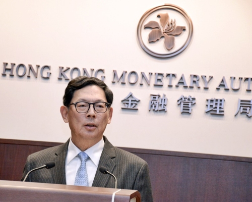 陳德霖認為首季投資收益高屬好事,但指情況不尋常。資料圖片