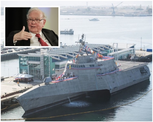 「奥马哈号」以股神巴菲特的内布拉斯加家乡命名，周六正式服役。