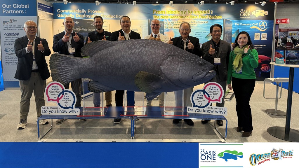 泉一國際與海洋公園共創本地永續漁業