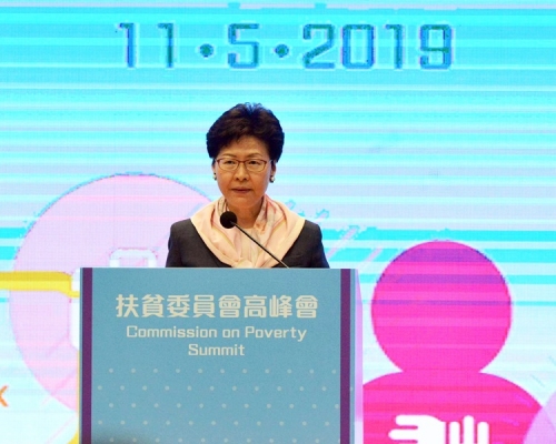 林太發言時一度哽咽，現場即以掌聲鼓勵。