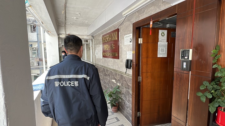警員調查後認為事件無可疑。梁國峰攝
