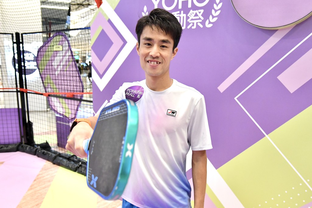 今次香港站,王康杰将出战男子单打、男子双打及混合双打三个项目。杨骏尧摄 今次香港站,王康杰将出战男子单打、男子双打及混合双打三个项目。杨骏尧摄
