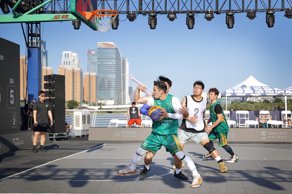 江梓瑋坦言打3x3籃球賽，難度更高。