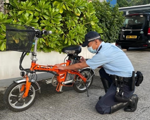 警方一連三天採取行動，打擊道路上駕駛電動單車。