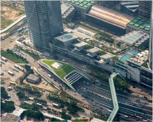 中環及灣仔繞道和東區走廊連接路 。資料圖片