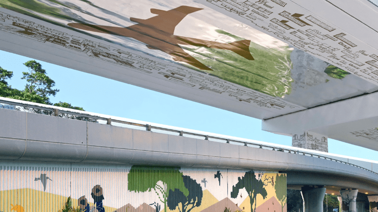 审计署发现路政署美化工程按分判商的报价计算的单价差距显著。示意图。路政署网站截图