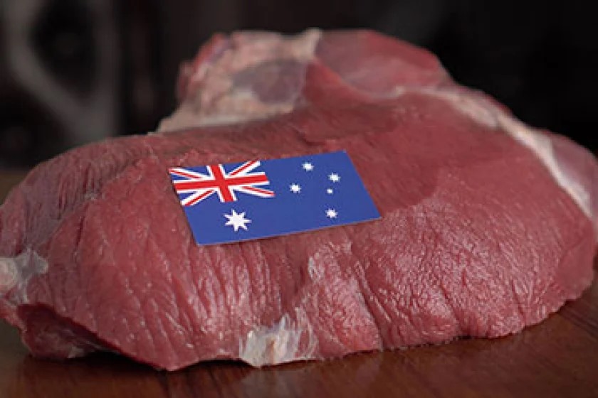 中澳關係改善，澳洲三大肉商獲准再向中國輸出產品。路透社