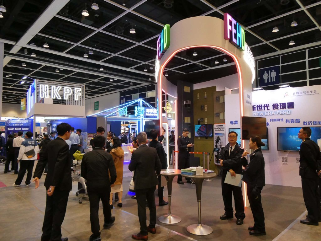 當中教育專區分為4大展區。歐文瀚攝 當中教育專區分為4大展區。歐文瀚攝