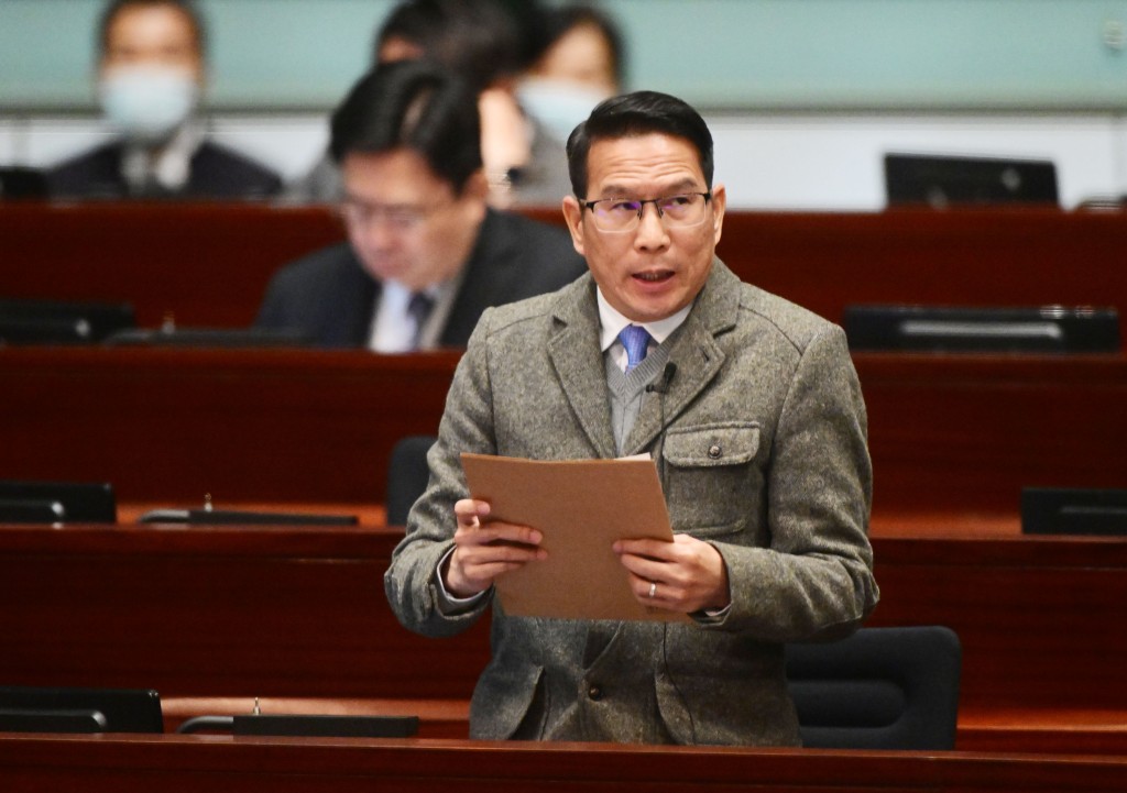 教育界議員朱國強。資料圖片 教育界議員朱國強。資料圖片