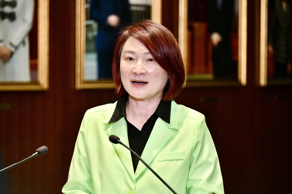 李慧琼希望在第一次的合併辯論爭取比過去延長時間,讓議員有更多時間綜合辯論。盧江球攝 李慧琼希望在第一次的合併辯論爭取比過去延長時間,讓議員有更多時間綜合辯論。盧江球攝