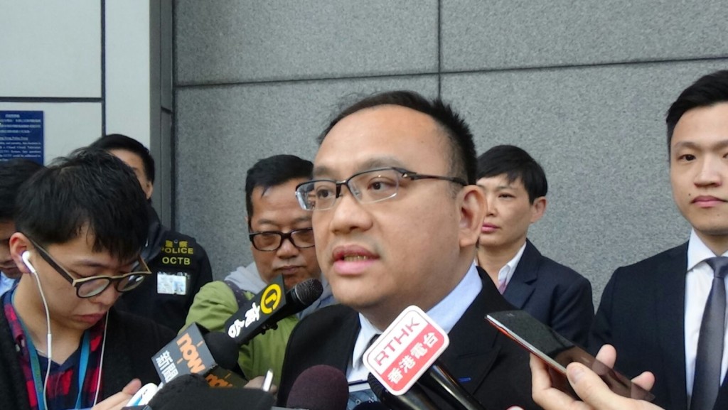 有組織罪案及三合會調查科警司關競斌。李子平攝