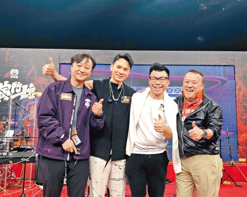 ■曾志偉出席《演鬥聽》宣傳。