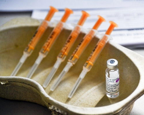 歐盟未向阿斯利康續訂更多新冠疫苗。AP圖片