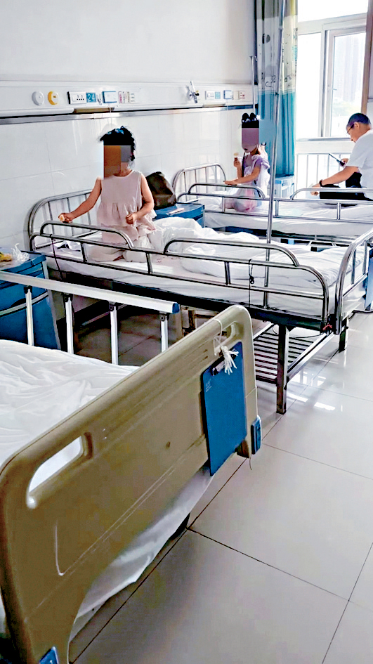多名幼童因血鉛嚴重超標住院。