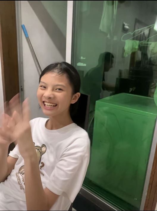 14歲的潘予優一向品學兼優。抖音＠潘予優媽媽