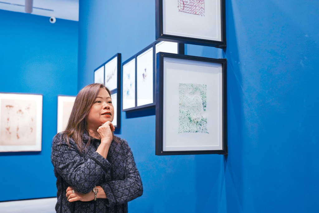 文體旅局局長羅淑佩在威尼斯觀展，望培育新生代走到國際舞台。