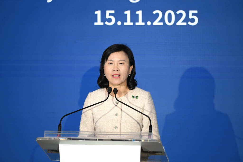 運物局局長陳美寶。 運物局局長陳美寶。