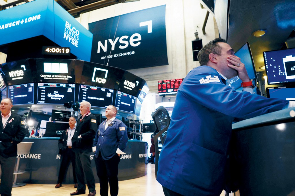 道瓊斯指數上周五收市跌309點，報47147點。