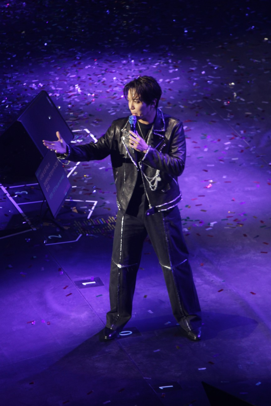 鄭容和昨晚（21日）在澳門舉行《2023 JUNG YONG HWA LIVE IN MACAU 'Your City'》首站演出。