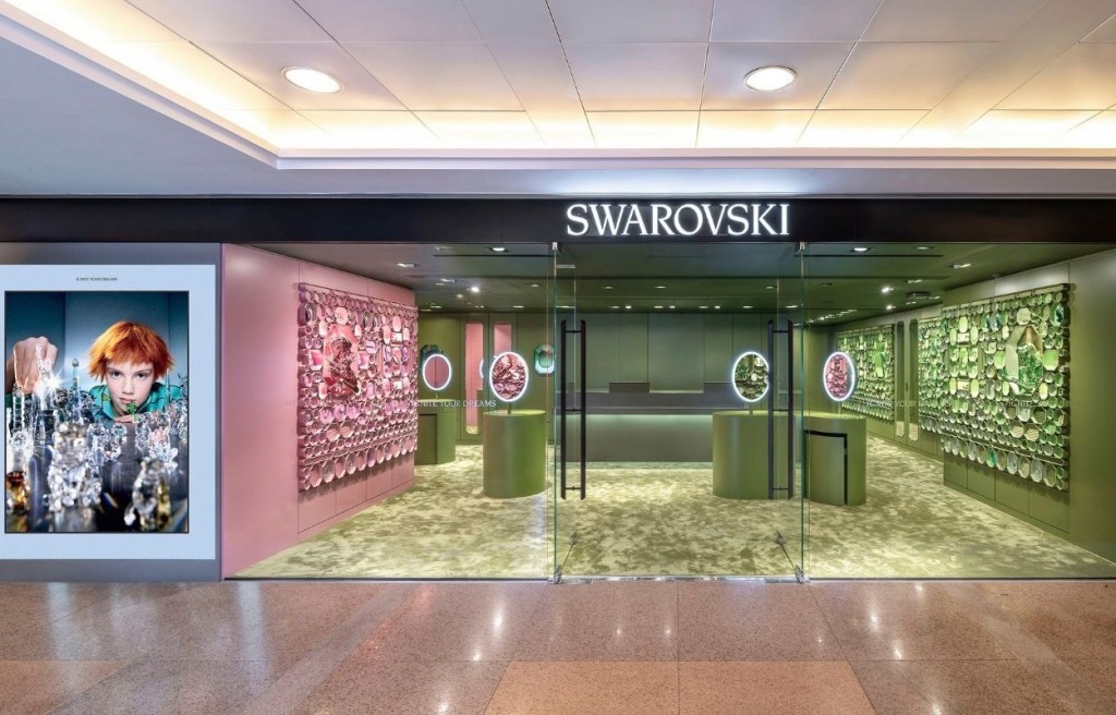 設於尖沙嘴海港城的Swarovski Instant Wonder專店是品牌全港唯一以新形象登場的新店。