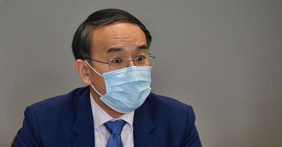 財經事務及庫務局局長許正宇。資料圖片