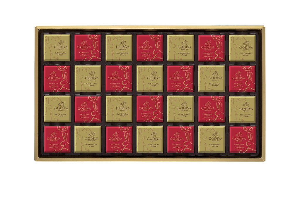 新年片装巧克力礼盒28片装 $399