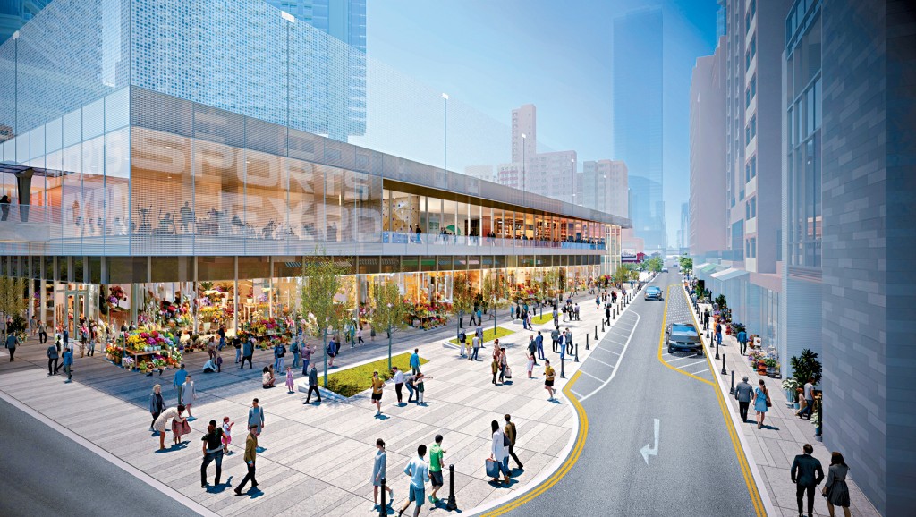 「花墟2.0試業店舖」設計構想圖。