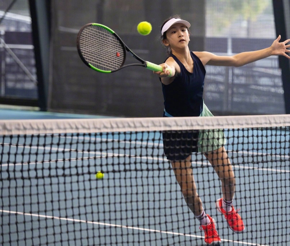 田亮女兒成選手闖職業網壇。 