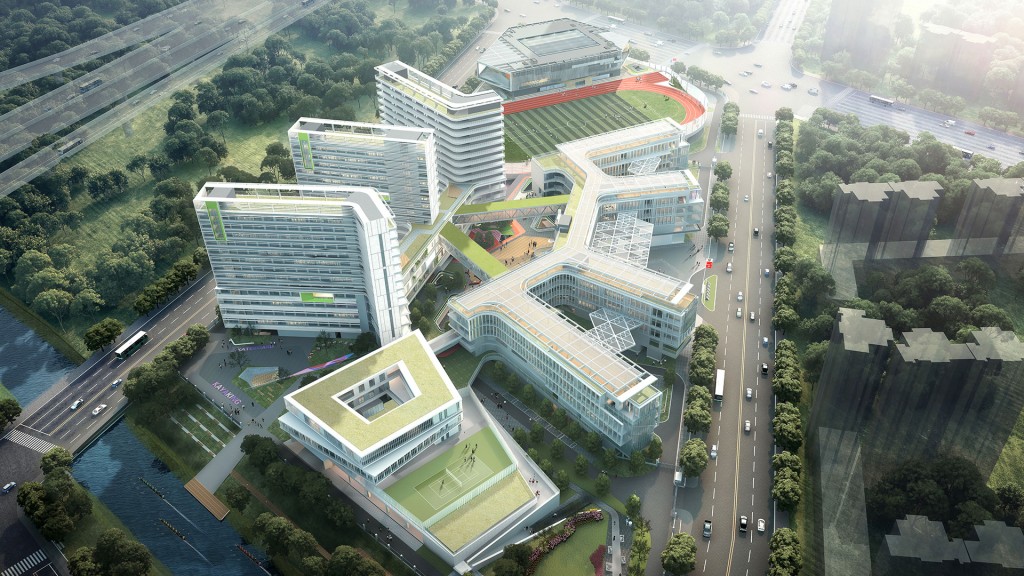 学校设计图。学校官网图片